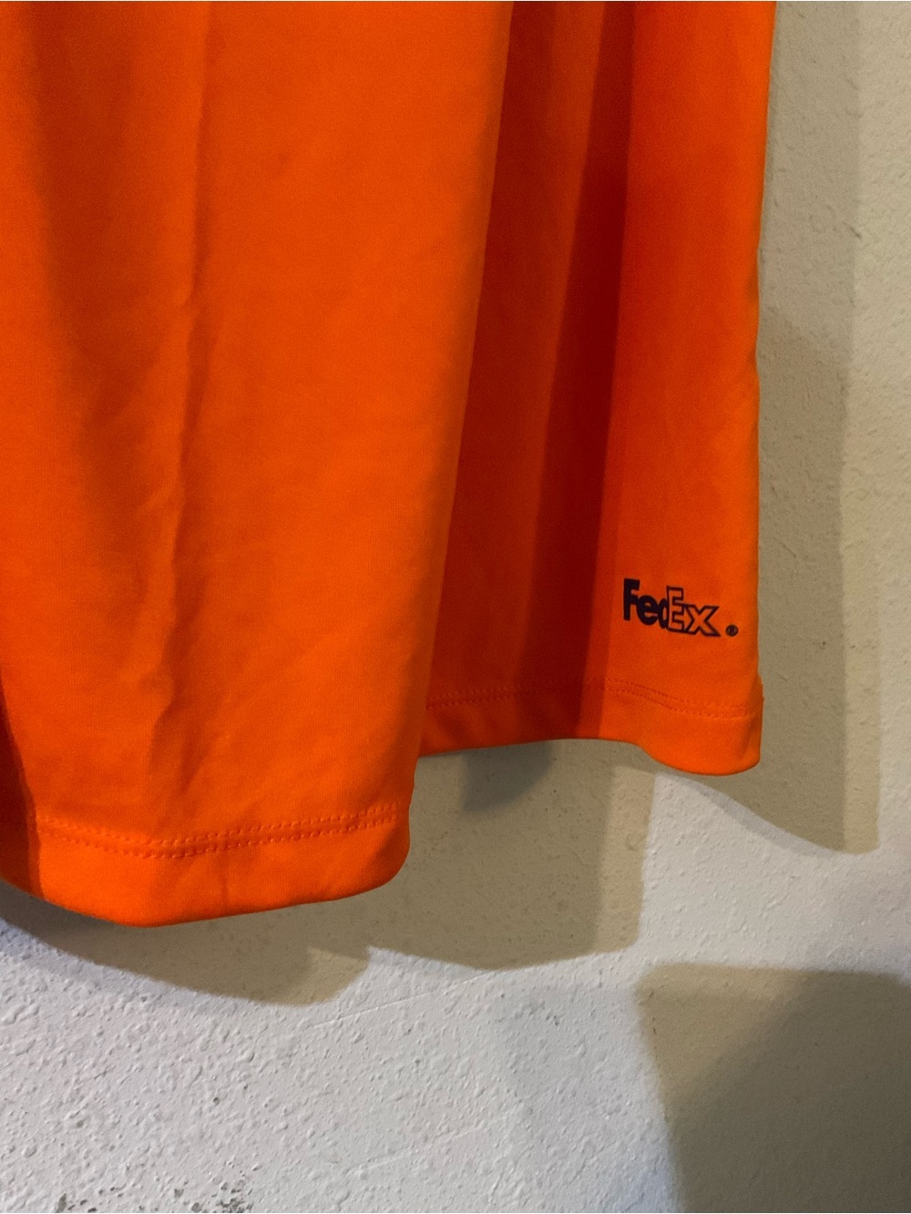 FedEx Bright Orange Racerback Performance Tank Top - Picture 2 of 4